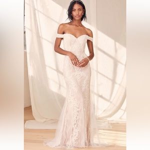 Lulus Promised Love Wedding Dress